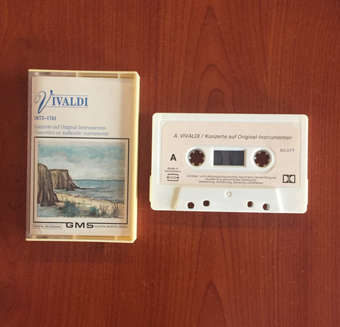 Antonio Vivaldi / Konzerte Auf Original-Instrumenten, Kaset