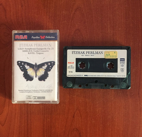 Itzhak Perlman / Lalo, Sibelius, Ravel, Kaset