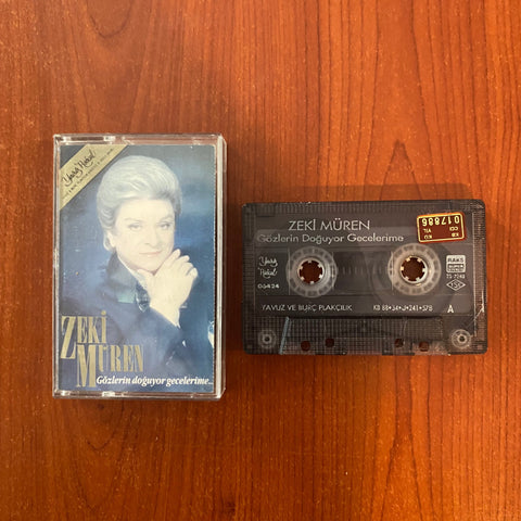 Zeki Müren / Gözlerin Doğuyor Gecelerime, Kaset