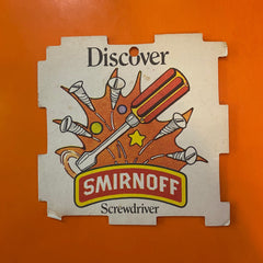 Smirnoff Screwdriver, Bardak Altlığı