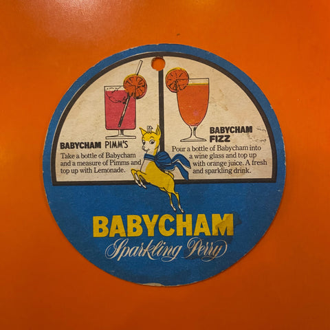 Babycham Sparkling Perry, Bardak Altlığı