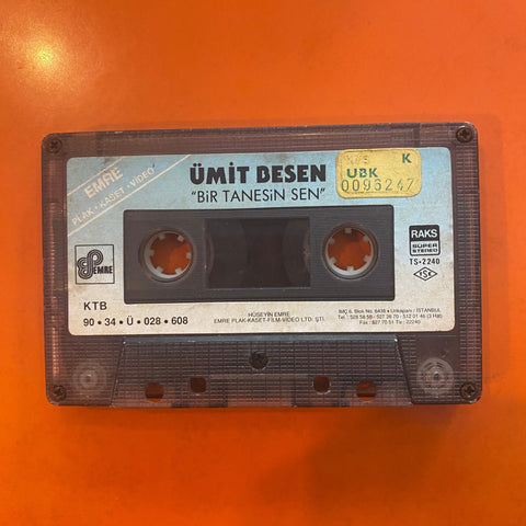 Ümit Besen / Bir Tanesin Sen, Kapaksız Kaset