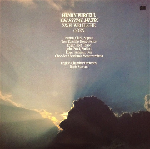 Henry Purcell, Denis Stevens, English Chamber Orchestra / Celestial Music - Zwei Weltliche Oden, LP