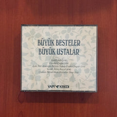 Lem'i Atlı, Cevdet Çağla, Zeki Arif Ataergin-Fehmi Tokay-Emin Ongan, Yesari Asım Ersoy, Osman Nihat Akın-Muzaffer İlkar / Büyük Besteler Büyük Ustalar, 5 CD Box Set.