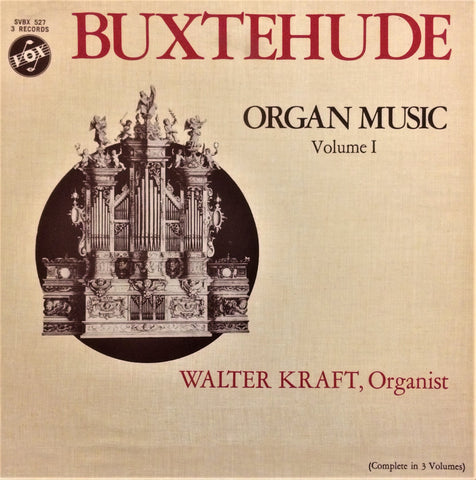 Dietrich Buxtehude / Organ Music Volume I, 3 LP Box