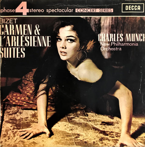 Charles Munch New Philarmonia Orchestra / Georges Bizet / Carmen - L'Arlesienne Suites, LP