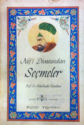 Abdülkadir Karahan / Nef'i Divanından Seçmeler, Kitap