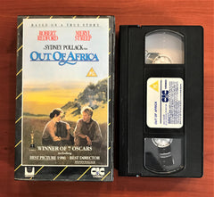 Out Of Africa, VHS Kaset