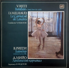 V. Rieti / Barabau, D. Milhaud / Le Carnaval de Londres, LP